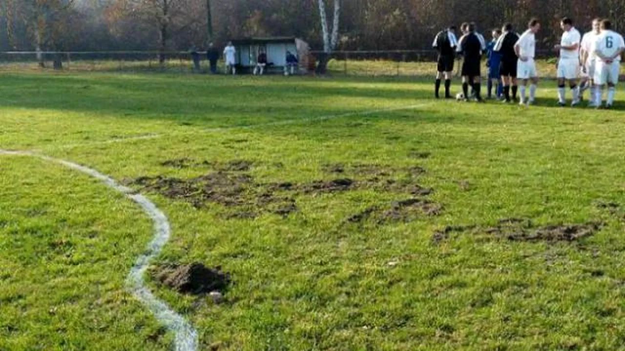 Fotbal de tot râsul. 