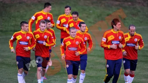 FOTO** „Tricolorii” au început pregătirile pentru meciul cu Turcia!** Steliștii s-au antrenat separat, iar Torje nu s-a alăturat încă lotului