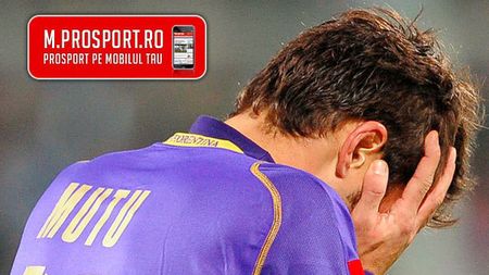 S-a dat verdictul FINAL!** VEZI cât va lipsi Mutu de pe teren!