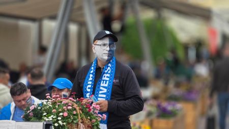 Imaginile momentului. Mii de fani ai Craiovei au umplut Centrul Vechi, cu ore bune înaintea „finalei” cu U Cluj