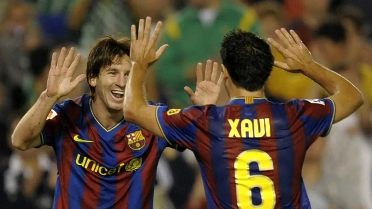 Messi, eclipsat!? **Cifrele o dovedesc: Xavi e inima și creierul Barcelonei!
