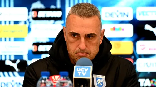 E oficial. Universitatea Craiova l-a demis pe Ivaylo Petev și confirmă ProSport