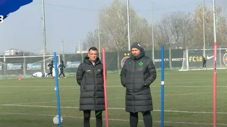 Toni Petrea, primul antrenament la FCSB, după plecarea lui Edi Iordănescu! Cine l-a pus la curent cu toate detaliile din vestiar | VIDEO
