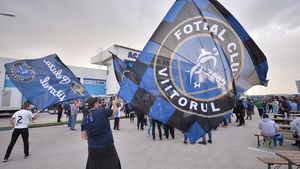 Ca la târgul auto! :) FOTO | Imagine superbă din parcarea Viitorului