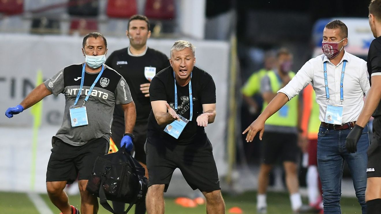 Dan Petrescu visează la un atac de vis la CFR Cluj în care să apară Florinel Coman și Dennis Man de la FCSB. „Ar fi jucat meci de meci”