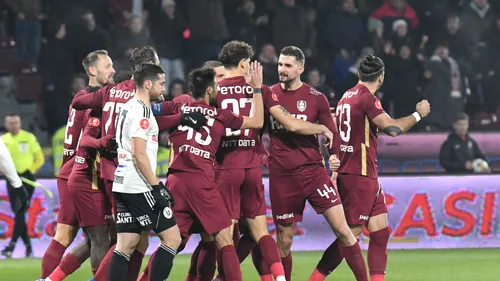 CFR Cluj - U Cluj 4-0, în etapa 21 din Superliga. „Studenții”, călcați de tren în Gruia!