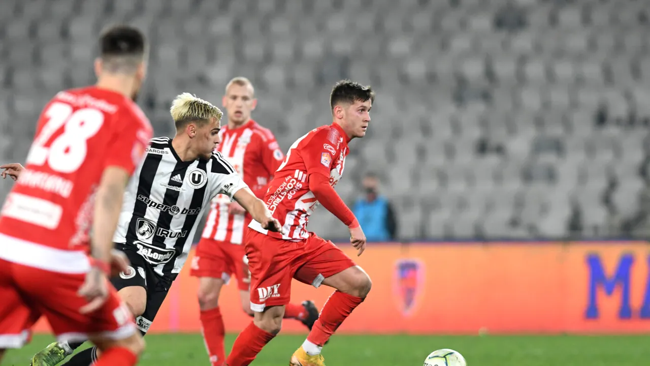 U Cluj - UTA Arad 0-0, în etapa 20 din Superliga | Ambele formații rămân pe locuri retrogradabile!