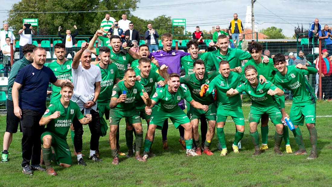 Banatul, no country for ”old” football! CSC Dumbrăvița, pe Giulești acasă în deplasare, cu Rapid în Cupa României