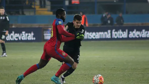 La fel ca în campionat. Steaua, semifinalistă. Viitorul, învinsă din nou. 3 din 3 pentru Reghecampf și o calificare adusă de Stanciu. Viitorul - Steaua 0-1