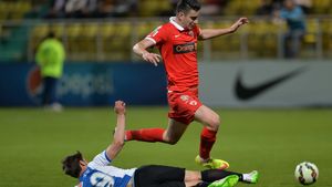 Nedelcearu, gol și autogol în victoria cu Pandurii: "A fost un meci bun pentru mine, e prima reușită la Dinamo"