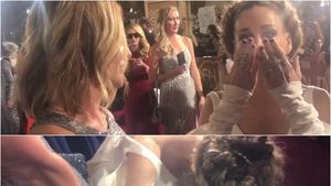 "O noapte de pomină!" VIDEO | Momentul incredibil în care Sarah Jessica Parker a îngenuncheat în fața Nadiei Comăneci. Cuvintele măgulitoare ale actriței