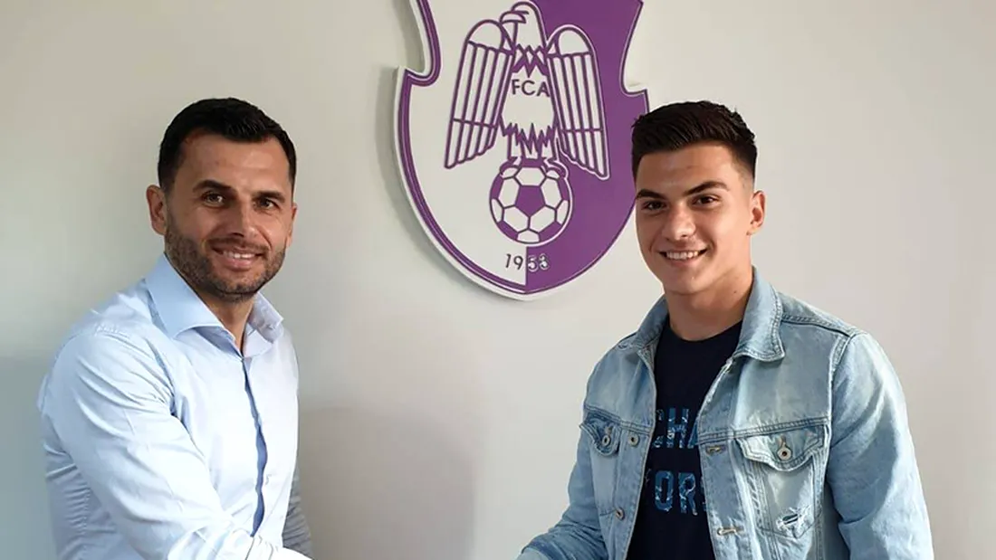 FC Argeș e pornită pe fapte mari!** Echipa lui Nicolae Dică a făcut al patrulea transfer, un jucător de la Viitorul: 