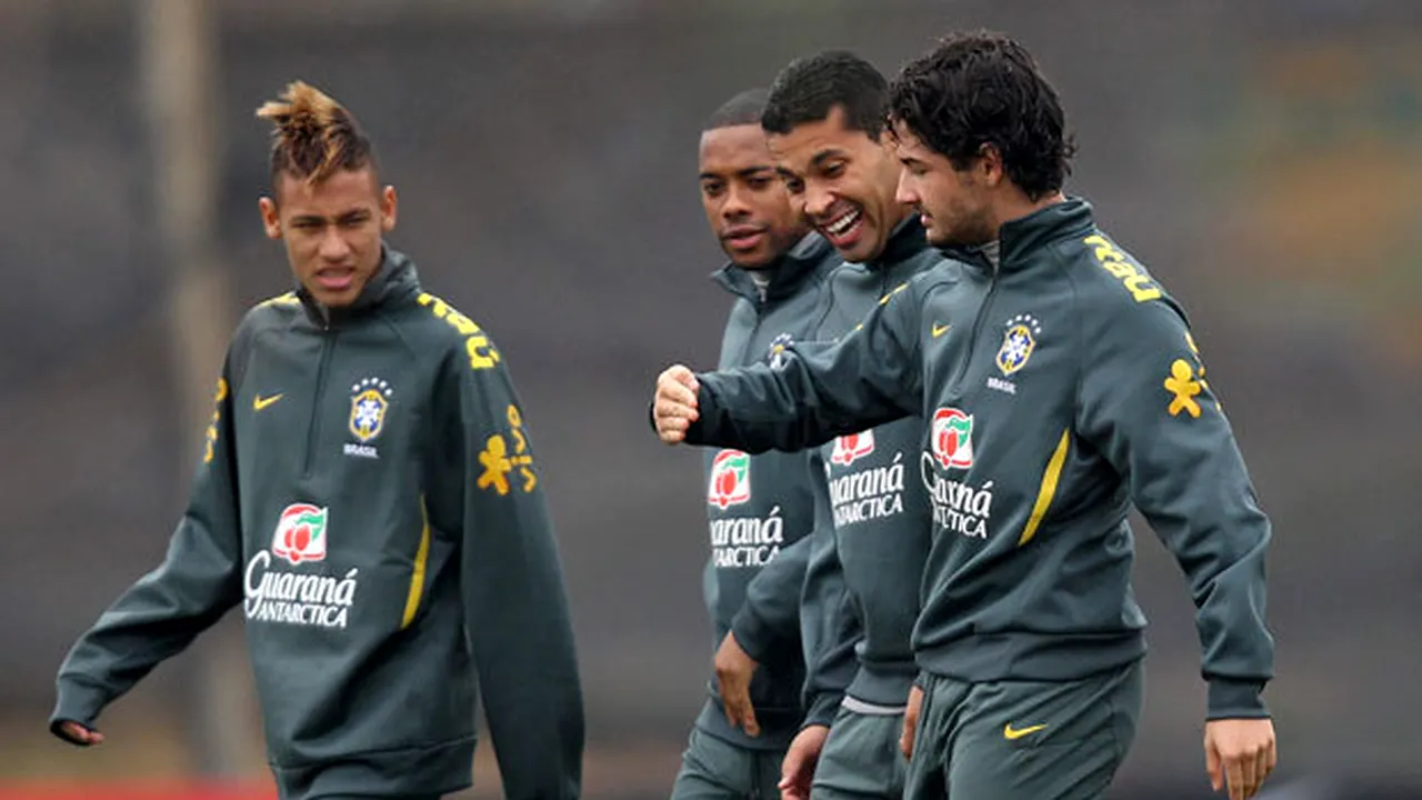 Se pregătesc de Mondial în stil clasic!** Astea sunt noile tricouri pe care le vor îmbrăca Robinho, Pato și Neymar