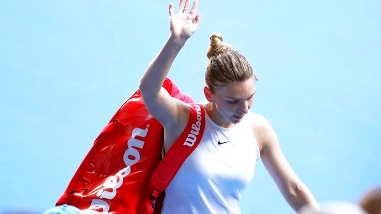 Moment incredibil la Australian Open 2021! Simona Halep, reacție nervoasă în meciul cu Iga Swiatek. Ce a spus