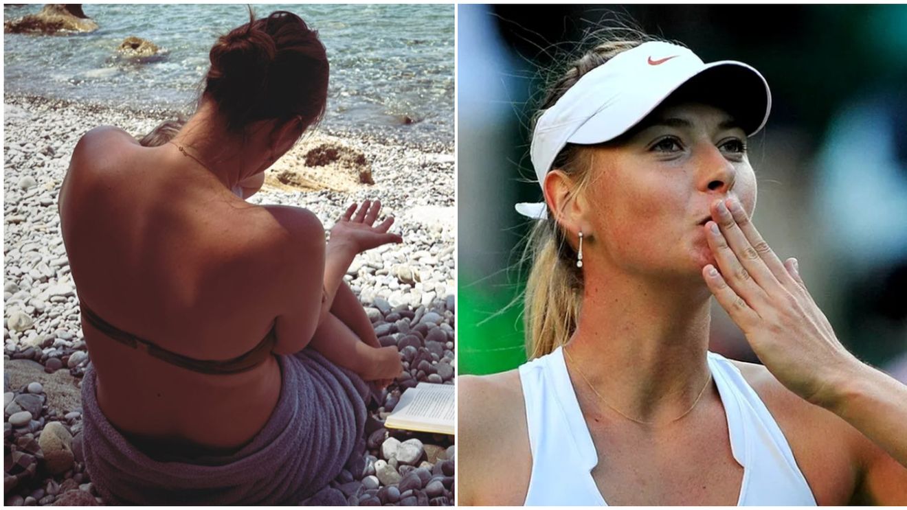 Maria Sharapova a încins plaja din Grecia! Imagini spectaculoase cu fosta regină a circuitului WTA, la trei ani de la retragere | GALERIE FOTO