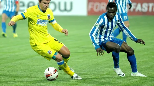 Roș-albaștrii au câștigat la Iași în meciul orbilor. CSMS Iași – Steaua 0-3 și campioana României merge în semifinalele Cupei Ligii