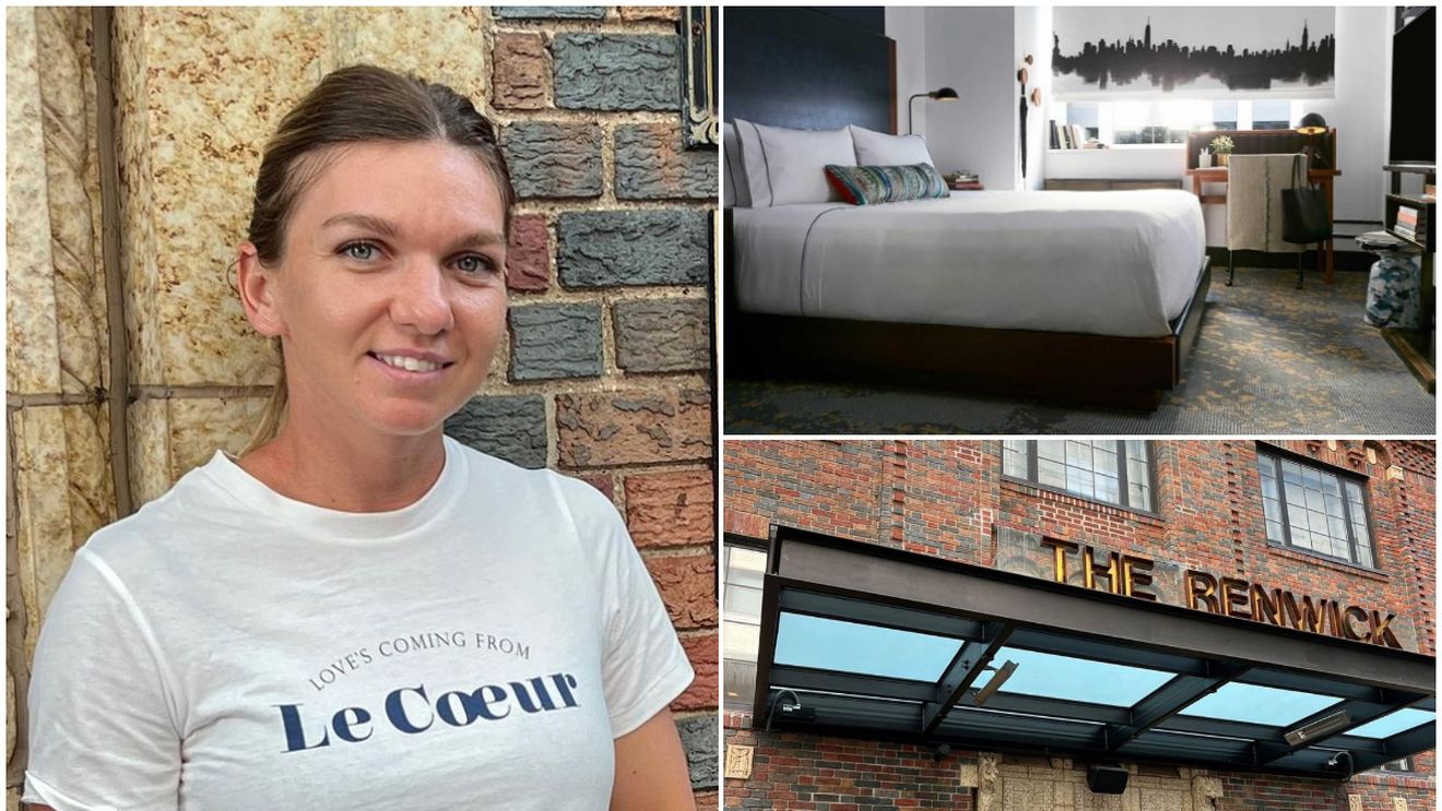 Proprietară de hoteluri, Simona Halep e exigentă când vine vorba să se cazeze undeva! Ce a spus despre stabilimentul în care se află la New York și cât plătește pentru o noapte | FOTO