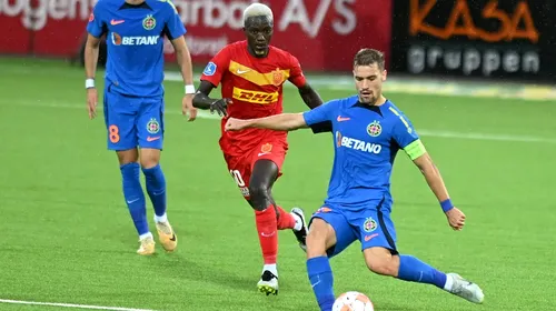 Darius Olaru, reacție dură după Nordsjaelland – FCSB 2-0: „Am simțit arbitrul de partea lor!”
