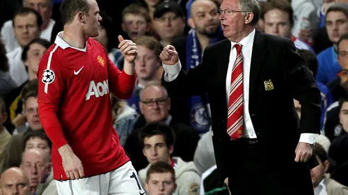 Ferguson e în ALERTĂ‚:** Rooney a marcat cinci goluri în trei etape, dar randamentul său va SCĂ‚DEA! Vezi motivul :)