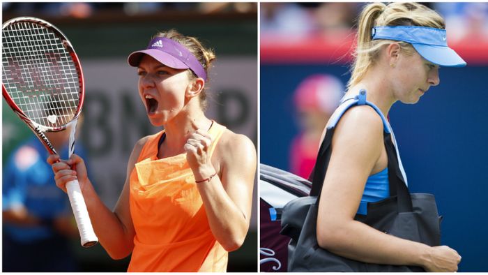 Recordul de reveniri după set pierdut al Simonei Halep rămâne în picioare. Șarapova s-a apropiat la Montreal, apoi a cedat în optimi