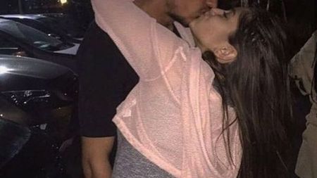 GALERIE FOTO | "Mbappe" de la FCSB și o "bombă sexy" au "rupt" plaja din Mamaia! Au petrecut până dimineața