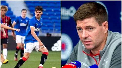 Suporterii lui Rangers s-au rugat de Steven Gerrard să-l introducă titular pe Ianis Hagi în derby-ul cu Celtic