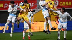 Accidentare teribilă în România U21 – Finlanda U21! Fotbalistul din Superliga a fost scos cu targa de pe teren