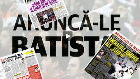 FOTO Fanii le-au "aruncat batista" lui Sandu și Dragomir și în această etapă!** Semnează și tu PETIȚIA, peste 6000 de oameni au făcut-o deja