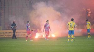 Fanii Petrolului au fost întorși din drum