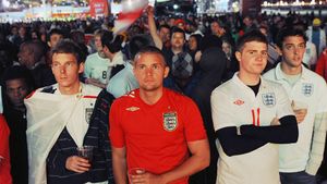 Englezii "și-au ieșit din pepeni"!** Un fan s-a dus la vestiare pentru a-i trage la răspundere pe jucători