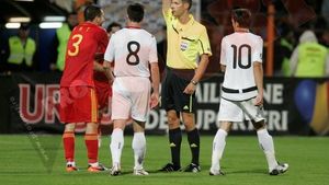 Antrenorul Albaniei:** "Suntem foarte fericiți! Românilor le-a lipsit în final prospețimea"