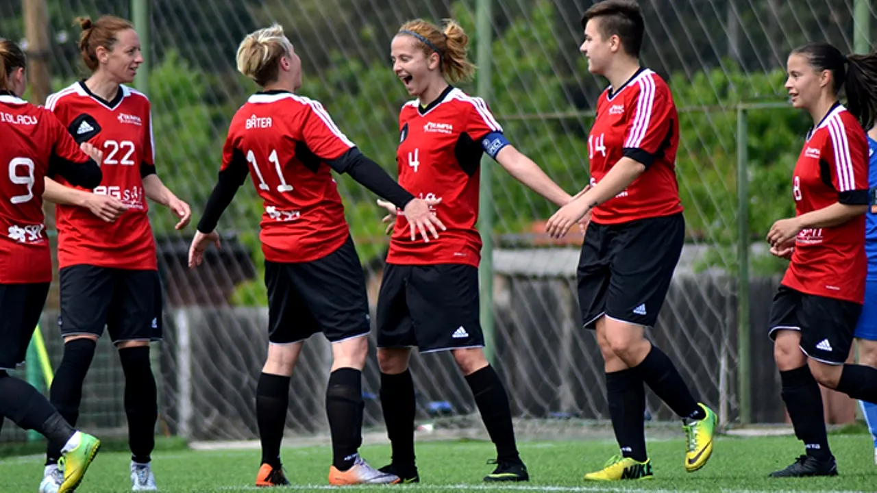 Olimpia Cluj a învins Zhilstroy, scor 1-0, în preliminariile Ligii Campionilor la fotbal feminin