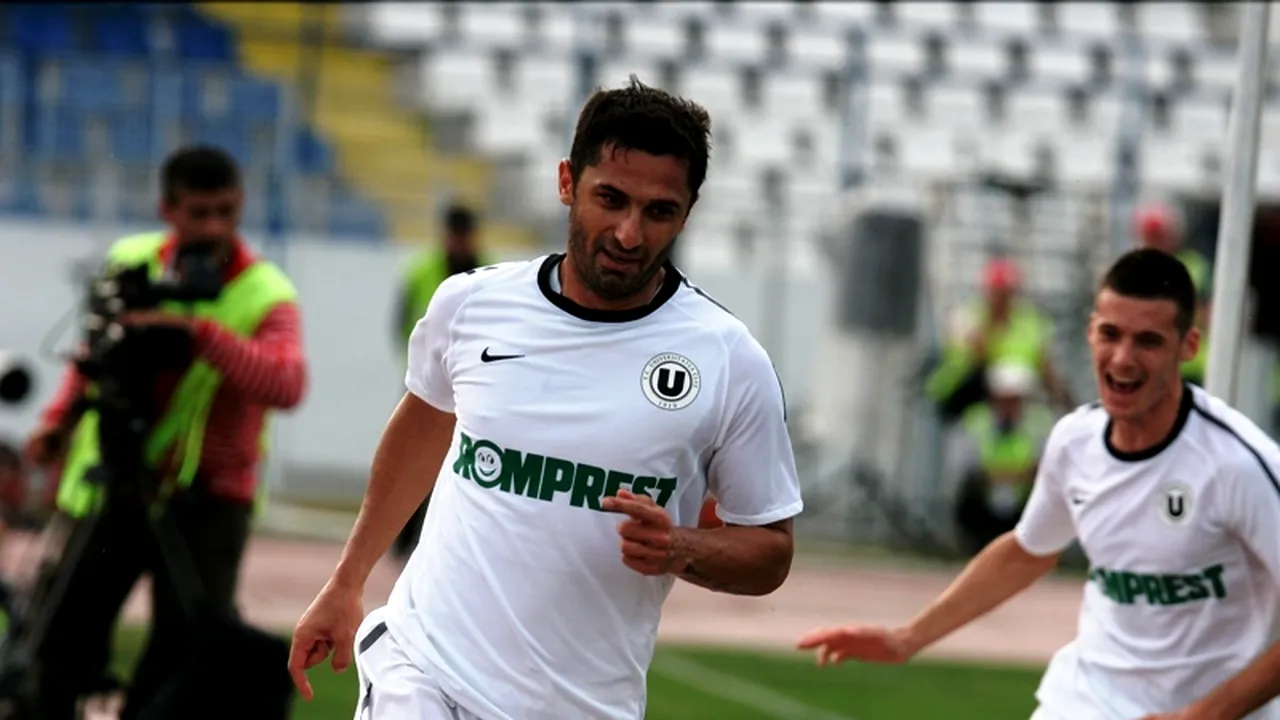 Al doilea amical, al doilea egal: U Cluj - Torpedo Kutaisi 2-2