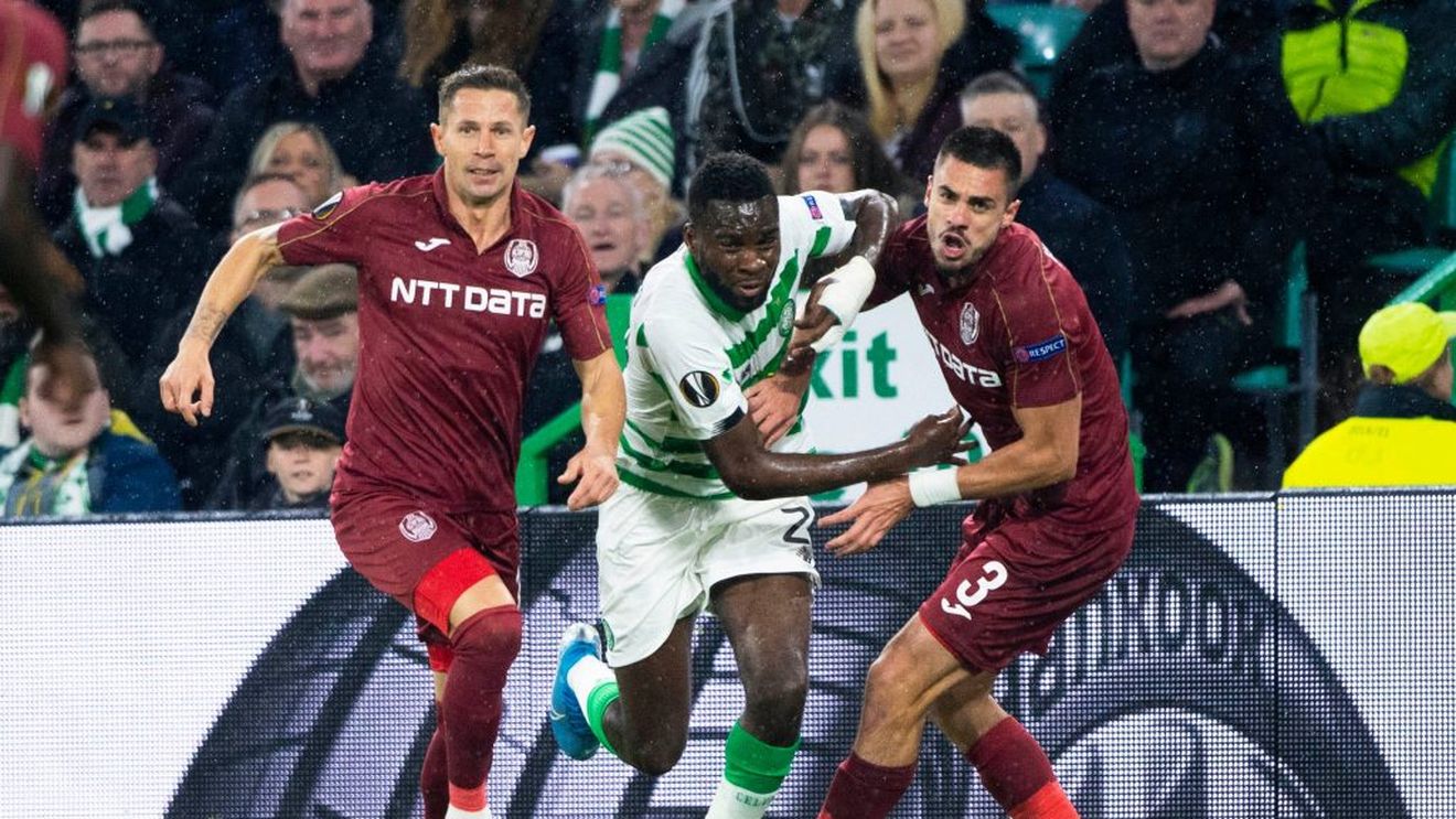 Celtic - CFR Cluj 2-0. Scoțienii se revanșează pentru eliminarea din Liga Campionilor. Trupa lui Dan Petrescu, de nerecunoscut pe Celtic Park