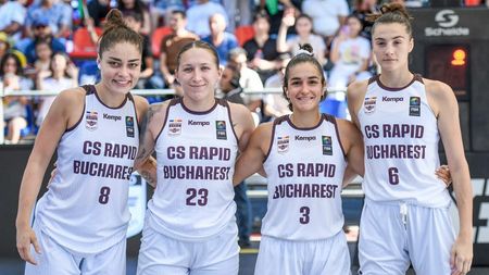 Rapid, singura echipă românească prezentă la Finala FIBA 3x3 de la Shanghai! Cine sunt cele 7 rivale la trofeu. SPECIAL
