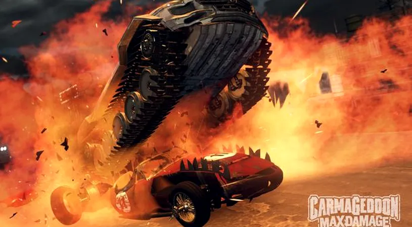 Carmageddon: Max Damage, anunțat pentru PS4 și Xbox One