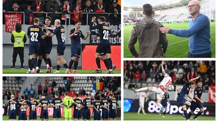 Leo Grozavu, mulțumit de jucătorii săi abia după ce a ”intrat” în ei la pauza meciului cu Dinamo: ”Nu am înțeles teama din primele 30 de minute. Am avut momente de amorțeală”