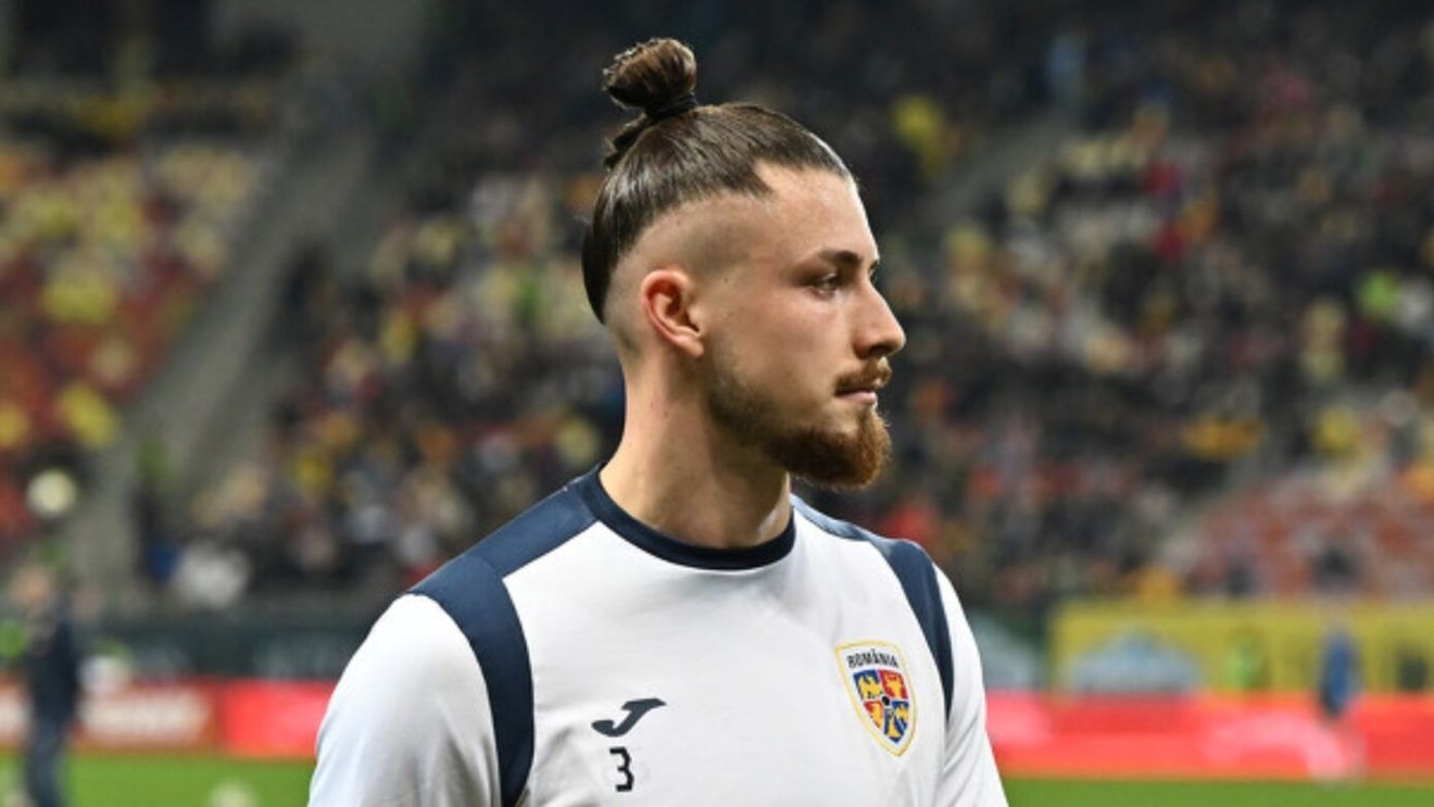 Imagini incredibile! Ce a pățit Radu Drăgușin, la pauza meciului România - Cipru