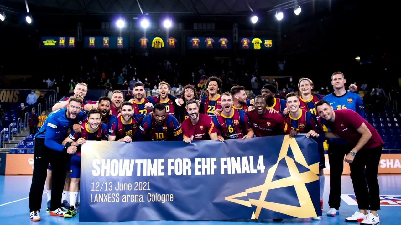 S-au decis echipele calificate în turneul Final Four al Ligii Campionilor la handbal masculin. Cine luptă pentru trofeu la Koln + Două mari favorite au fost eliminate