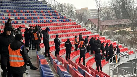 Și cu tribunele aproape goale, și cu banii luați? Chindia riscă să fie amendată de FRF după incidentele de la meciul cu Concordia