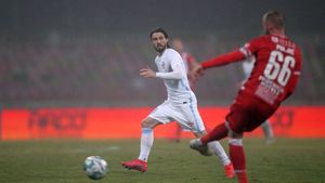 Ante Vukusic și-a făcut debutul la FCSB în derby-ul cu Dinamo și a ratat o ocazie uriașă! Prima reacție: „Sper să iau titlul!” | FOTO