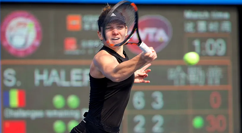 Simona Halep, forfait în ziua a 4-a cu 