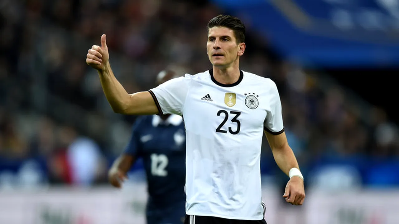 OFICIAL | Mario Gomez revine în Bundesliga. Cu cine a semnat golgheterul din naționala Germaniei