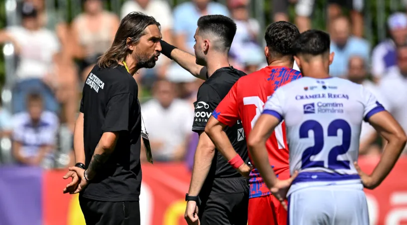 Dan Alexa consideră ”o exagerare” sancțiunea primită de Artean! Antrenorul Științei Poli dezvăluie o discuție a arbitrului Buzărnescu cu mijlocașul și îi bate obrazul ”centralului”