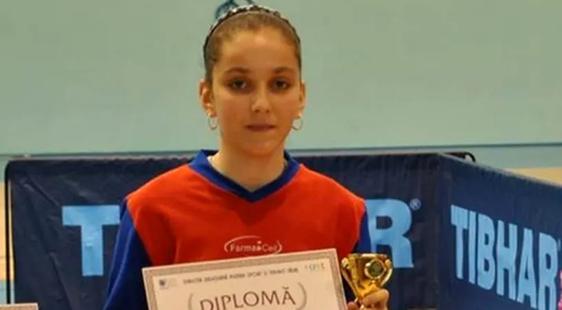 România, forță la Zagreb! Tania Plăian a luat aur în proba de dublu a CE de juniori la tenis de masă. Adina Diaconu și Andreea Dragoman au rămas cu argintul