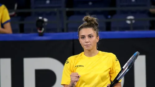 CORESPONDENȚĂ DIN SLOVENIA | Jaqueline Cristian a bătut-o pe cea mai bună jucătoare slovenă! Un singur punct lipsește României ca să revină, după 3 ani, între cele mai tari 12 națiuni ale lumii din tenisul feminin