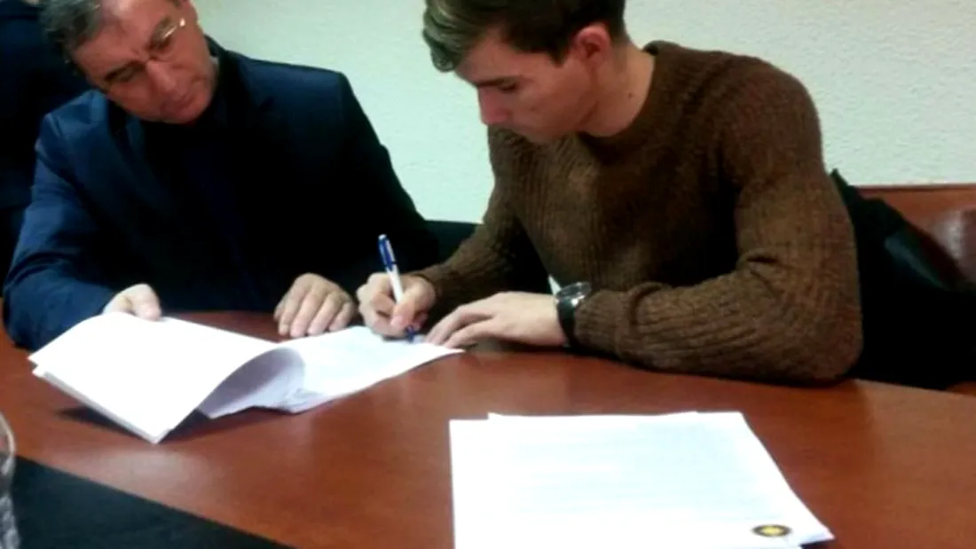 La 18 ani și-a văzut visul împlinit.** Un jucător de la Sănătatea Cluj a semnat pe cinci ani cu Steaua