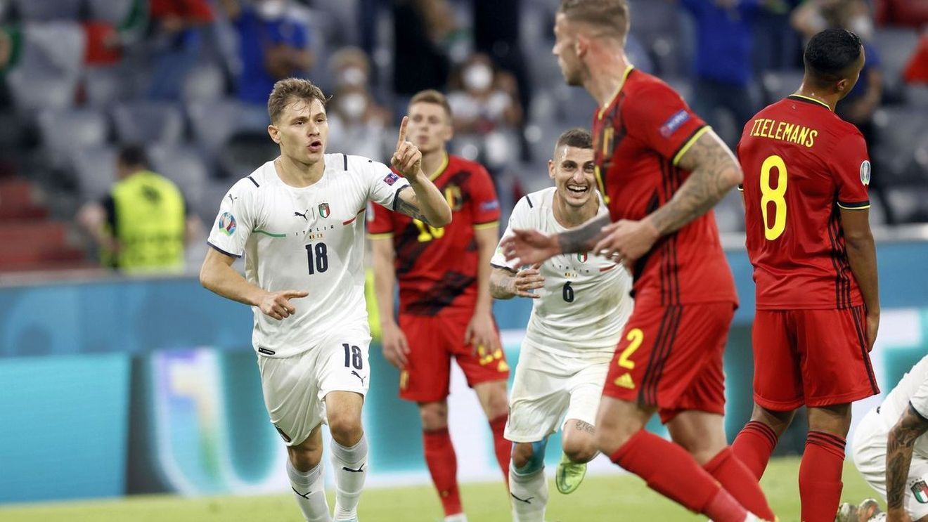 Belgia - Italia 1-2, în sferturile EURO 2020 | Squadra Azzurra obține calificarea în semifinale și va juca împotriva Spaniei!