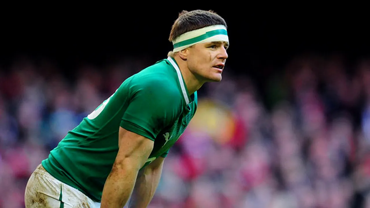 Legendarul jucător irlandez Brian O'Driscoll și-a anunțat retragerea