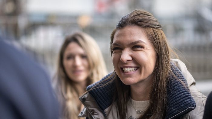 Simona Halep a atras toate privirile! Ținuta all-black le-a tăiat răsuflarea celor din jur